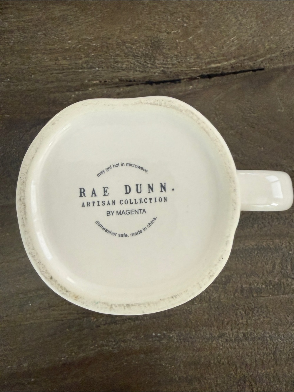 Rae Dunn “DREAM” Artisan Collection Mug | Farmhouse Cup | Magenta Ceramic Mug - Picture 6 of 7